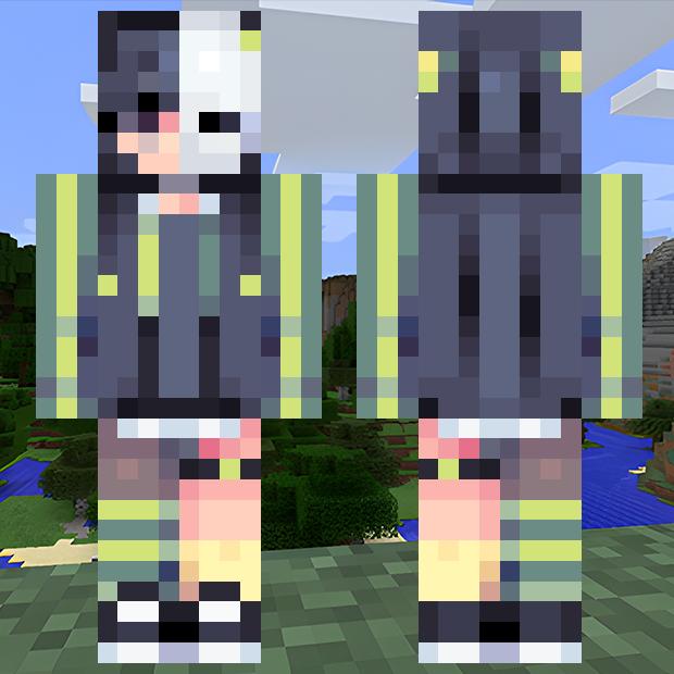 MinecraftSkinHub Skin NameGirl With Half Animal Face