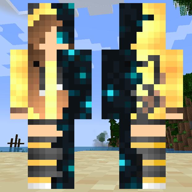 MinecraftSkinHub Skin NameGolden Skulked
