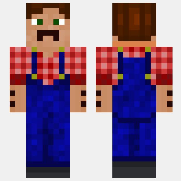 MinecraftSkinHub Skin NameFarmer