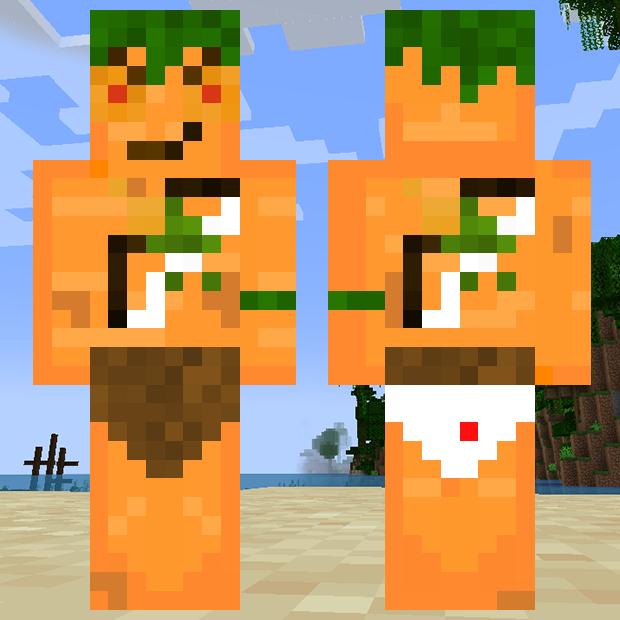 MinecraftSkinHub Skin NameThe carrot Hunter