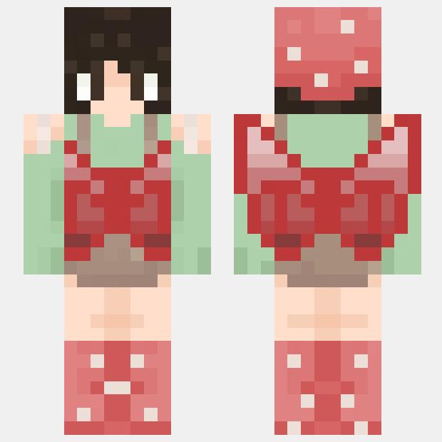 MinecraftSkinHub Skin NameCotagge girl butterfly