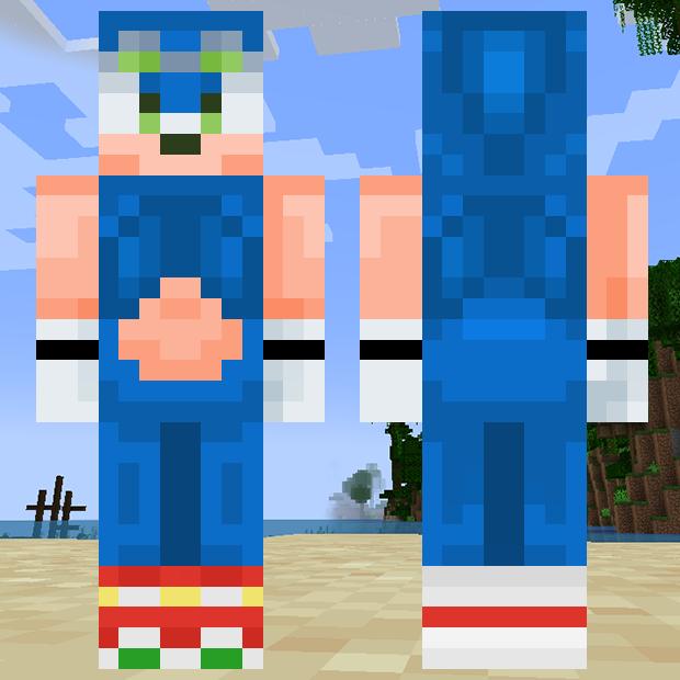 MinecraftSkinHub Skin NameRiders Sonic