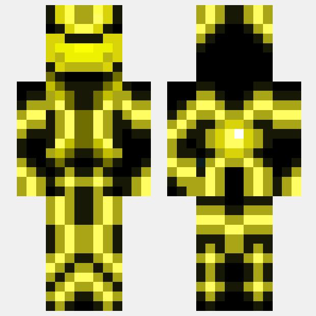 MinecraftSkinHub Skin NamePurplers but yellow