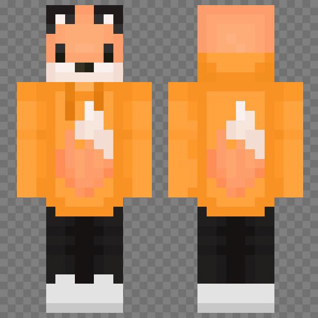 MinecraftSkinHub Skin NameOrange Fox Charly