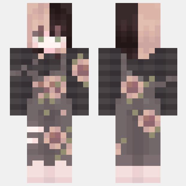 MinecraftSkinHub Skin NameFlower Girl Skin