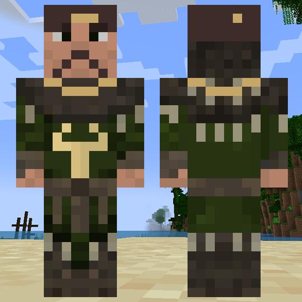 MinecraftSkinHub Skin Namemage