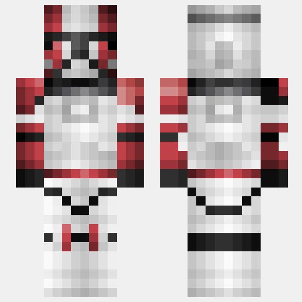 MinecraftSkinHub Skin NameCaptain Grey red