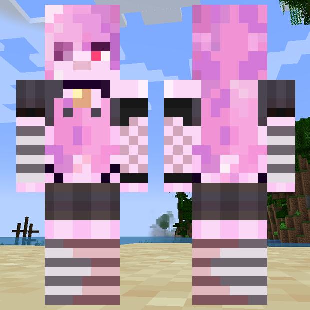 MinecraftSkinHub Skin NameFemGirl Rabbit
