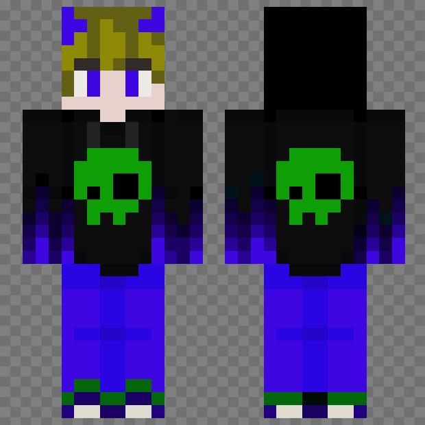 MinecraftSkinHub Skin Namecool blue gamer skin