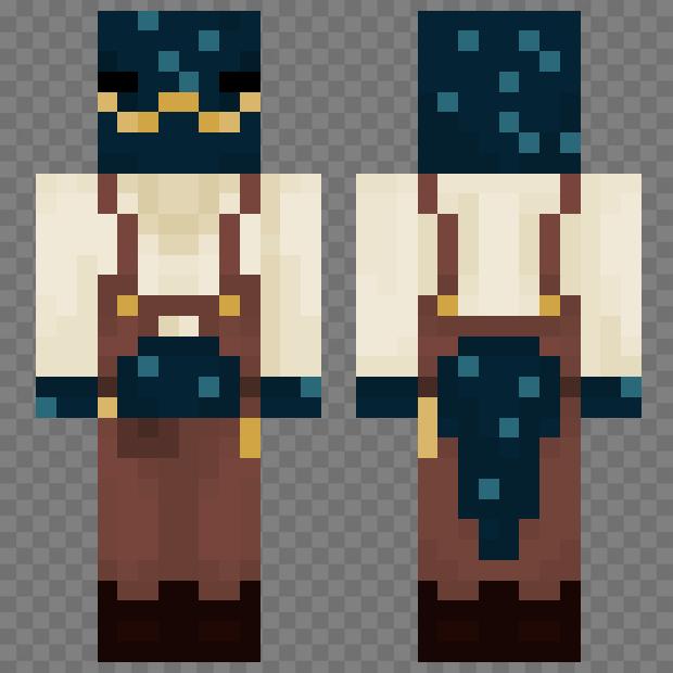MinecraftSkinHub Skin NameBlue Spotted Salamander